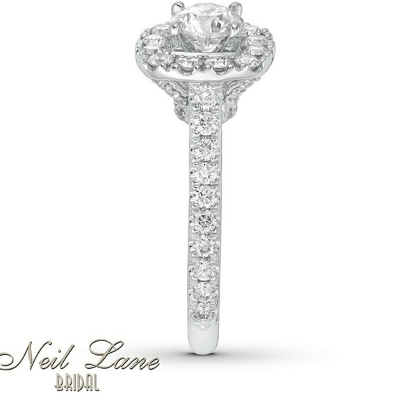 Neil lane 1 1/2 ct diamond, 14k white gold Ring - Picture 3 of 8